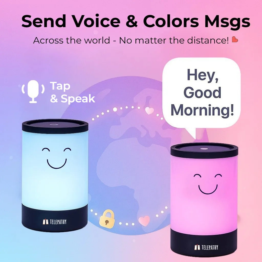 Friendship lamps with voice message - Telepathy Voicy