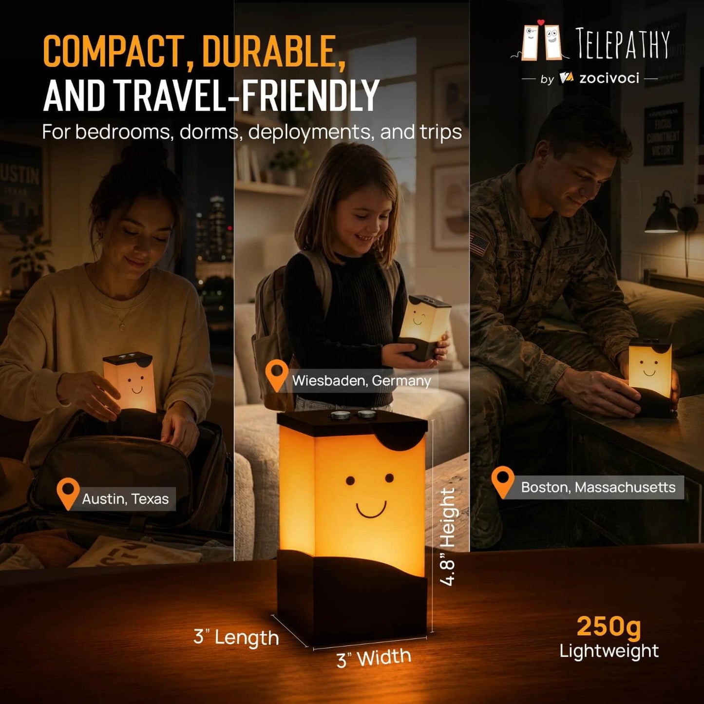 Cutest Friendship Lamps - Telepathy Toddlers