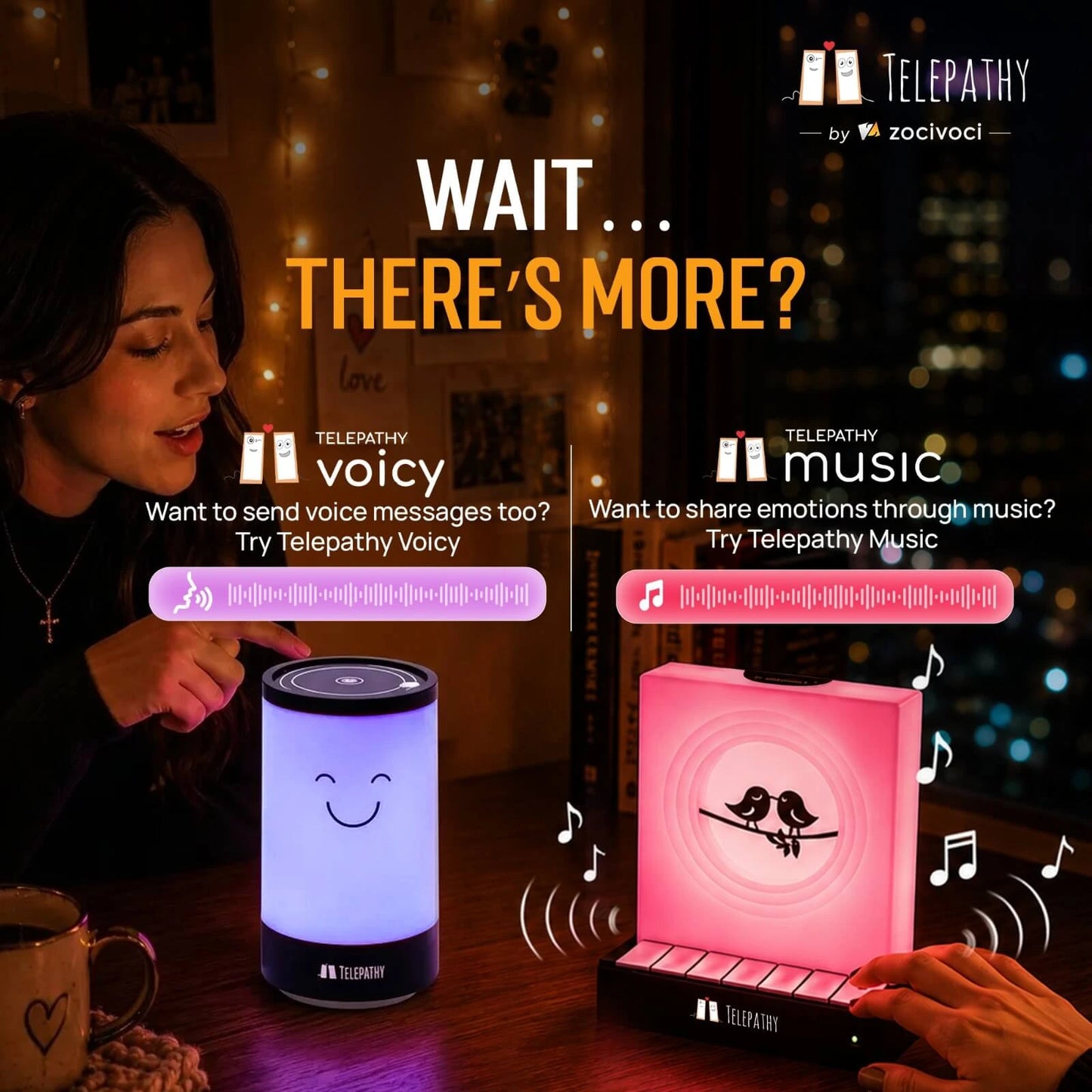 Cutest Friendship Lamps - Telepathy Toddlers