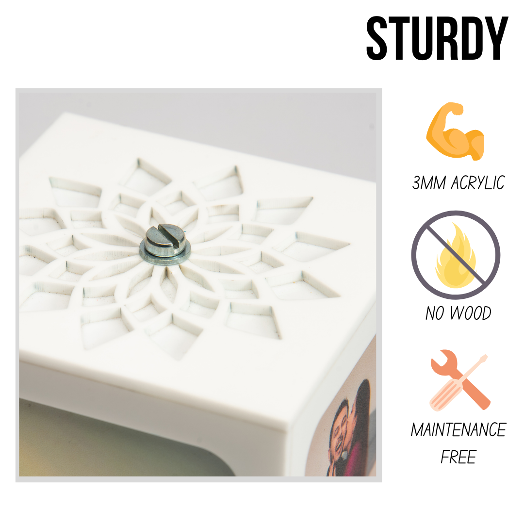 Anniversary Gift - Nostalgia Rotating Photo Lamp
