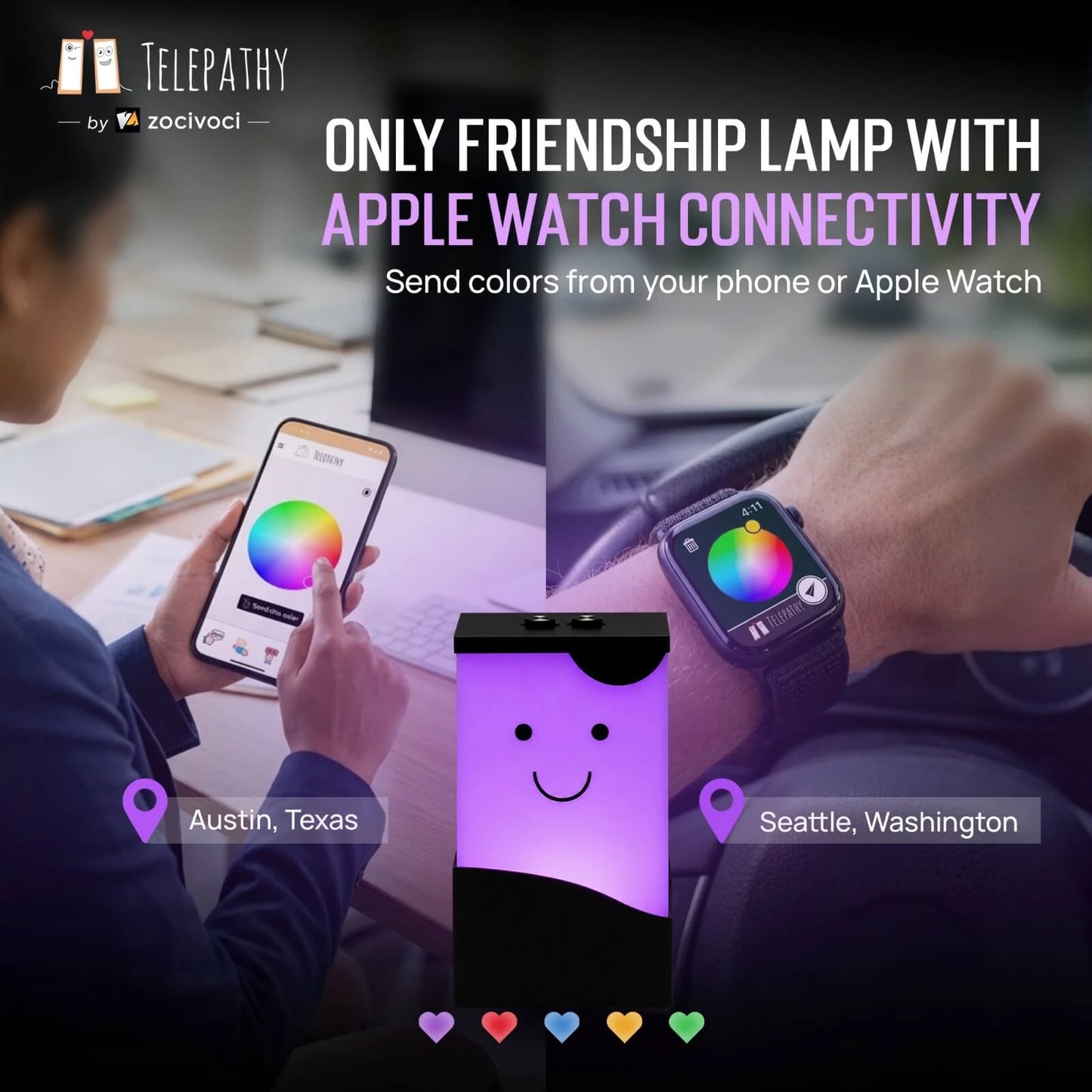 Cutest Friendship Lamps - Telepathy Toddlers