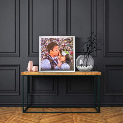 Memorabillia Mosaic Collage Photo Frame - 31 Photos | Best Gift for Couple
