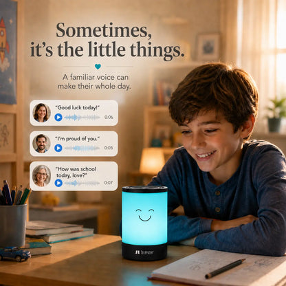 Telepathy Voicy - Send Color & Voice Messages - World's 1st friendship lamp with voice messages