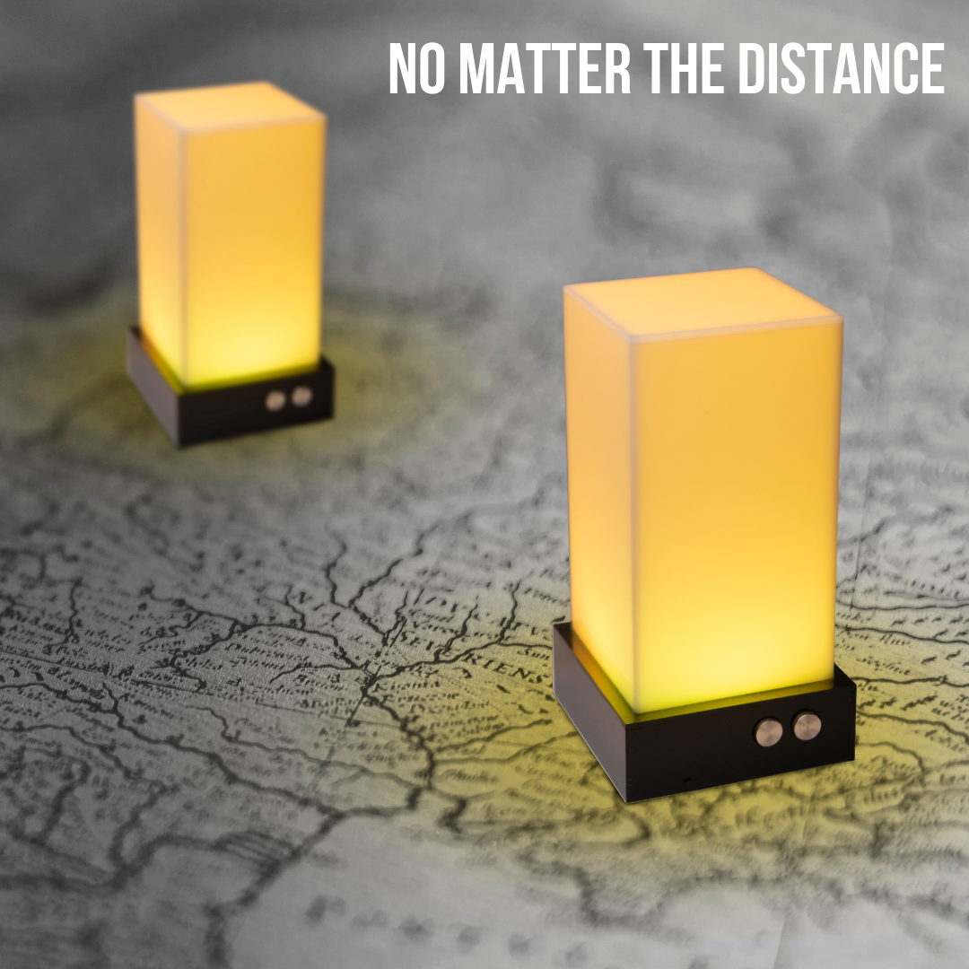 Distance Lamp Telepathy Crystal - Long Distance Touch Lamps – Telepathy Lamp