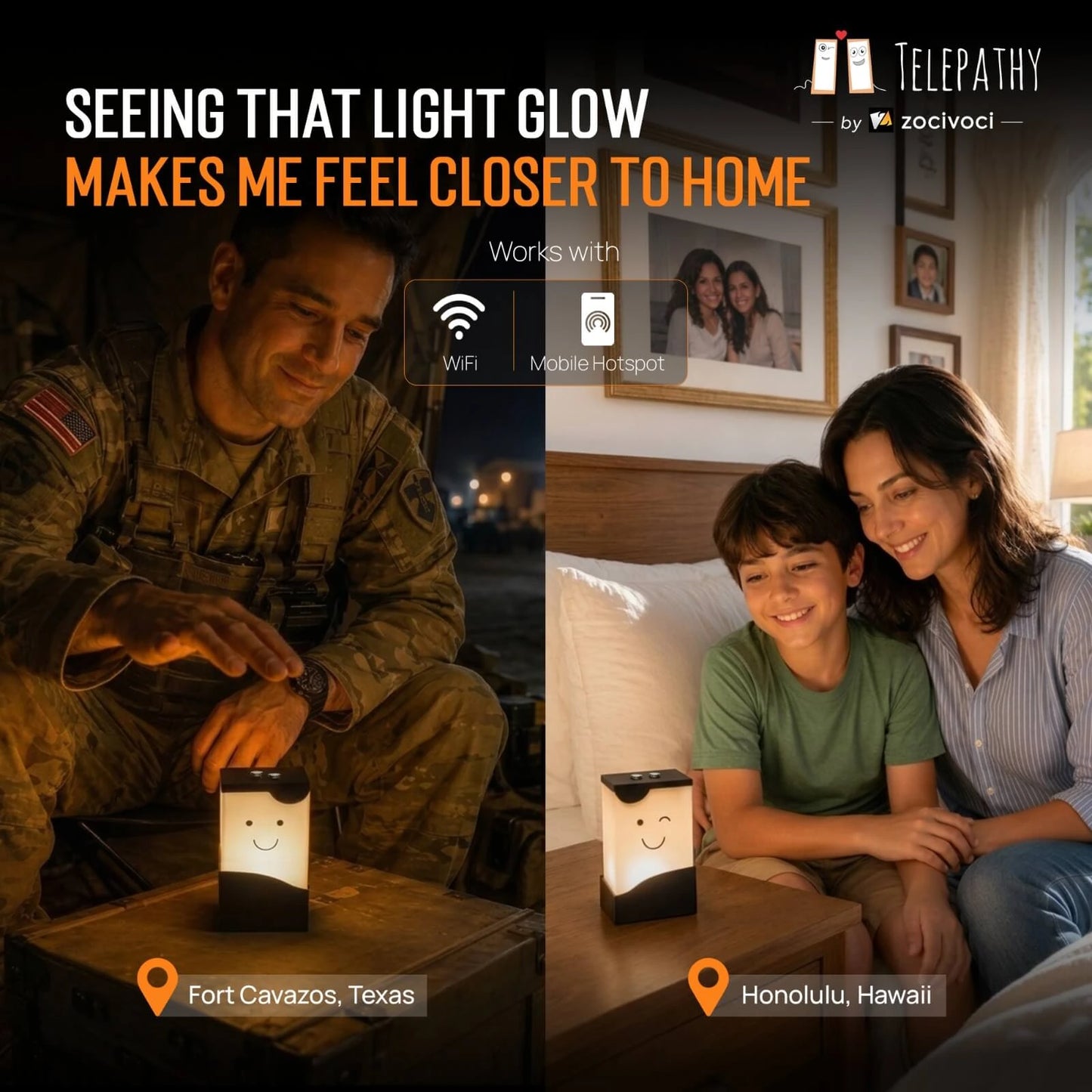 Cutest Friendship Lamps - Telepathy Toddlers