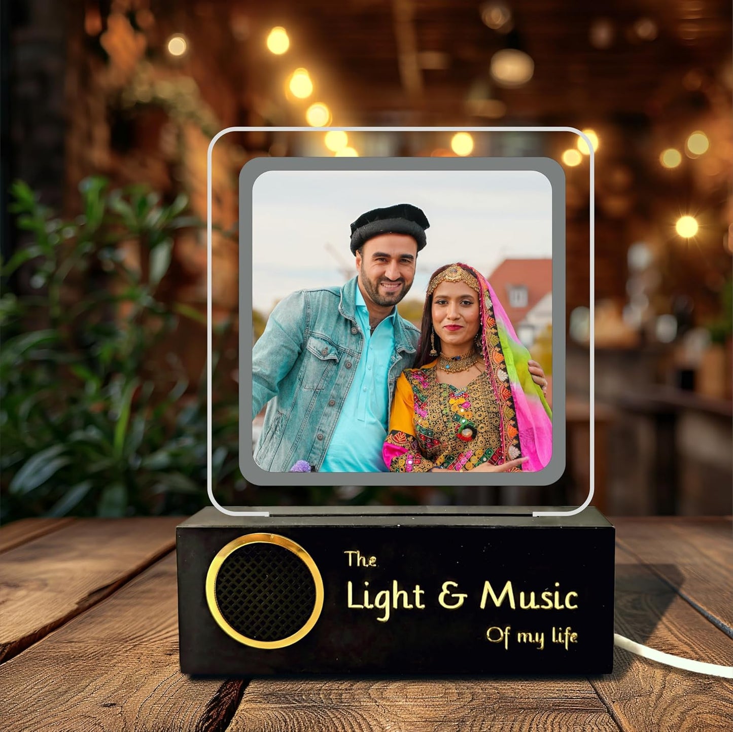 Memory-lit Personalized LED Photo Frame