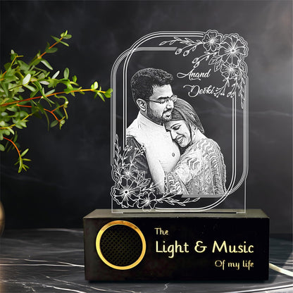 Precious Memories – Engraved Acrylic Photo Lamp