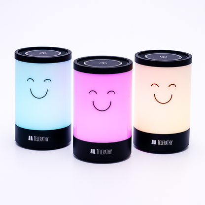 Telepathy Voicy - Send Color & Voice Messages - World's 1st friendship lamp with voice messages