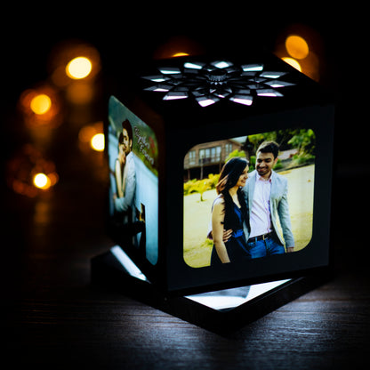Anniversary Gift - Nostalgia Rotating Photo Lamp