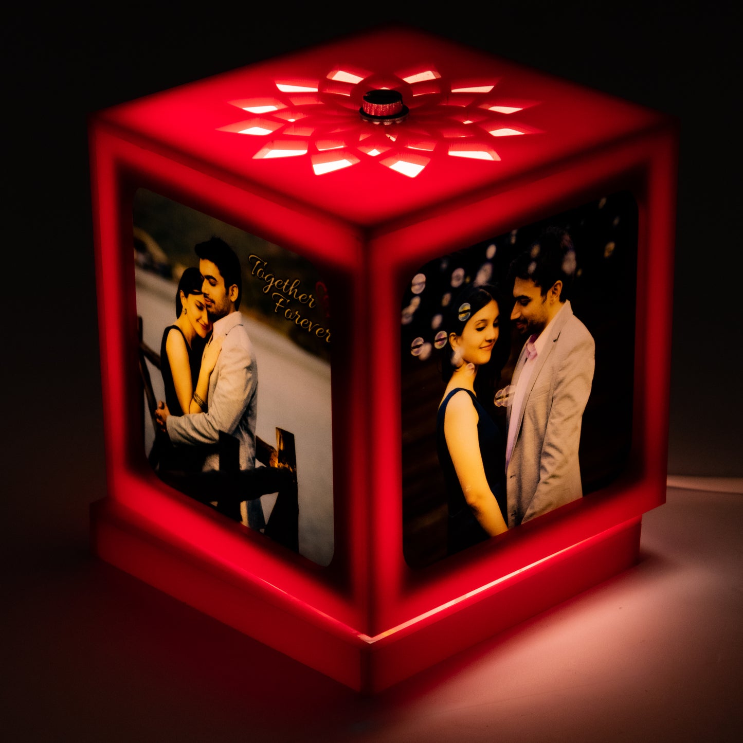 Anniversary Gift - Nostalgia Rotating Photo Lamp