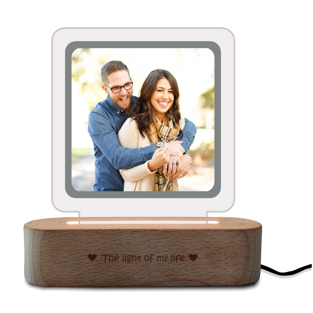 Memory-lit Personalized LED Photo Frame
