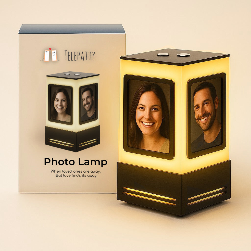 Friendship Lamps With Photo Insertions - Telepathy Long distance lamps for friends & family