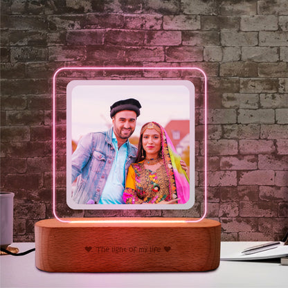 Memory-lit Personalized LED Photo Frame